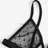 Sexy Set Sexy Bra Set Transparent See Through Bra and Panty Set with Garter Perspective Mesh Lace Lingerie Set Ladies Underwear Set HKD230814