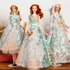 Dockor 16 BJD -dockkläder för Barbie -kläder handgjorda avancerad anpassad bröllopsklänning för barbie tillbehör Klädklänning 11.5 "230814
