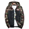 Herren Hoodies 2023 Aprilia Rennen RSV4 Reißverschluss Windbrecher Casual Camou Slim Fit Sporting Spleißen Tarnkleidung mit Kleidungsstücken