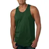 Men's Tank Tops Work Leisure Vest For Men Solid Color Loose Sleeveless O-neck Tee Holiday Vacation Travel Beach Lounge Home-wear Clothing