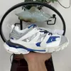 Erkekler için Track Tasarımcı Ayakkabı Kadınlar İzler 3.0 Üçlü Beyaz Açık Mavi Pembe Spor Salonu Kırmızı Tabak Form Yürüyüş Gezin