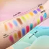 Lidschatten Icieer Lidschatten Palette 48 Farbe gepresst Glitzer Schimmer Mattgrüner Lidschatten Palett Neon Metallic Makeup Kosmetik 230814