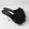 Zapatillas de 5 pulgadas de alto tacones de 13 cm zapatos de stripper federal de cristal sexy plataforma mujer s 230814