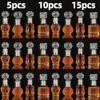 Bar Tools 5 10 15 PCS Whisky Glass Bottle 50 Ml Liquor Wedding Present Mini Dispenser For Alcohol Decanter Wine Pot Honey Jar Accessories 230814