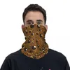 Halsdukar bubbla te tecknad bandana nackegångare tryckta tapioka bollar mask halsduk multifunktionell balaclava som kör unisex vuxen vinter