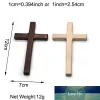 大型の長い十字架2色クリスチャンの木製12cm（4.7インチ）吊り壁を渡る