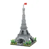 Block 3585 st World Architecture Model Building Blocks Paris Tower Diamond Micro Construction Diy Toys for Children Gift R230814