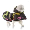 Appareils pour chiens Répartition imperméable Réflexion Réflexion Poncho Poncho Cloak pour chiens Puppy Pug Vêtements