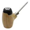 Bowls Upgraded V2 Full Metal Universal Portable Soldering Iron 3.0V 3.7V 4.2V Variable Voltage Wood Color