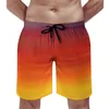 Herren Shorts Bunte Sunset Board Sommerdruck Running Surf Beach Short Hosen komfortable Mode Custom Plus Size Trunks