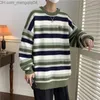 Men's Sweaters Pullovers Men's Sweater Winter Harajuku Japan Vintage Bag Youth Dynamic Personal Knitting Fashion Casual Crewneck Cool Prep Z230814