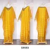 Этническая одежда Африканские кружевные платья для женщин 2023 Элегантная мусульманская мода Абаяс Дасики Робака Кафтана длинное макси -платье с головным планом