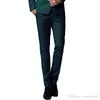 Ternos masculinos Drak Green Evening Party Men traje Homme Tuxedo noivo Prom Slim Fit Terno Masculino Blazer 2pcs Jaqueta calça