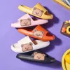 Slippers Bear Summer Women Flip Flops Cute Cartoon Cloud Shoes For Woman Indoor Outdoor Wear Soft Thick Beach Slides Men Sandals 230808 oo1
