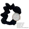 Orologi da polso 2023 Creative Fashion Ribbon Digital Watch Women's Quartz Memorial Gift Jewelry Reloj de Mujer