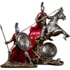 Decoratieve objecten Figurines Europa Vintage Home Decor Sparta Standen Armor Model Miniatures Spartacus Warrior Figurines Woonkamer Desk Decoratie 230812