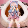 Dockor DBS 14 BJD Dream Fairy Casual Doll Anime Toy Figure Carton Meance Joint Body Collection inklusive klädskor 40 cm 230812