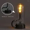 Lampes de table designer lampe LDE LEGLE FLAME DROPE D'EAU POUR LE LED RECHARAGE SUSPENDANT NIGHT DECURATIVE VIE