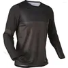 Gacche da corsa 2023 Maglie da discesa maschile camicie per mountain bike offroad moto motocross abbigliamento sportivo