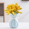 Decorative Flowers Knitted Barley Realistic Non-Fade Simulation Fine Workmanship Creative Yarn Artificial Plant Flower Arrangement