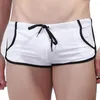 Calça de banho masculina masculino short short shorts boxer cuecas nylon spandex s m l xl s-xl swim sexy natação