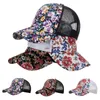 Ball Caps Fashion Femmes Men Sport Fleurs Imprimé Breaspable Basion Baseball Cap Hip Hop Hat Sun for Summer Get Well