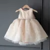 OEMサービスハンドブロイダー付きベビー服パターン0〜6歳の女の子のためのかわいいドレスキッズ