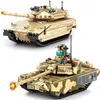 Blöcke Deutsch Tiger Panzer Panzer US -Fahrzeug Marder -Modell Bausteine ​​Kriegsarmee Spielzeug R230814