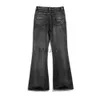 Heren jeans Harajuku waste vintage rechte wide been denim broek mannen en vrouwen high street baggy casual flare jeans broek y2k oversized j230814