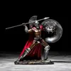 Decoratieve objecten Figurines Europa Vintage Home Decor Sparta Standen Armor Model Miniatures Spartacus Warrior Figurines Woonkamer Desk Decoratie 230812