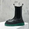 Tasarımcı Chelsea Boots Martin Boots Lüks Tasarımcı Erkek ve Kadın Ayak Bileği Botları Platform Yükseklik Deri Deri Erkek Ayakkabı Kadın Ayakkabı Platformu Solged Bot Hip Hop