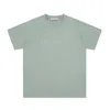 新しい3DレターTシャツESSファッションデザイナーメンズアンドレディースカップル100％コットンホットメルトプリントEUサイズウェア卸売価格S-XLNE4T