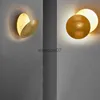 Wall Lamps Modern Simplicity Moon LED Wall Lamp Decorate For Bedroom Bedside Corridor Staircase Wall Light Fixture Bathroom Lamp HKD230814