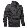 Jackets de caça kefitevd winter lã de inverno casacos de caminhada de caminhada para caminhada do safari bombardeiro militar térmico windbreaker windbreaker pano pano