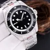 Men/Women Watches Rolx Ceramic Bezel SEA Sapphire Cystal Stainless Steel With Lock Clasp Automatic Mechanical diving Luminous master Deep Ceramic