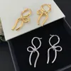 CL Earrings for woman brand designer official reproductions 925 silver Gold plated 18K Vintage gift for girlfriend T0P Advanced Materials 003