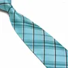 Bow Ties HOOYI 2023 Men's Microfiber Neckties Fashion Tie Neck Striped