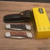 BK R3812 Faca dobrável 440C Wood Blade Wood com alça de aço inoxidável Campo de camping ao ar livre EDC Pocket Knives com caixa de varejo