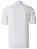 Men Polo t Shirts Summer Loro Piana Classic Short Sleeveved Polos Shirt T-shirt Witte kleur Soft