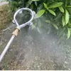 Watering Equipments Hoge druk Spuit Atomisatie Mondstuk Ronde Atomisering Spraykop Vijfgaten Ring Type Roestvrij staal 230814