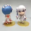 Blind box re liv i en annan värld från Zero Rem Ram Box Mystery Wholesale Beauty Girl Anime Figure Model Decor Ornament GI 230812