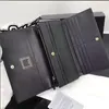 Top quality fashion printed tri-fold wallet men's and women's large capacity long wallet credit card bag 81012432