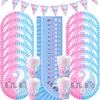 Decoration Boy Girl Gender Reveal Decoration Set Balloons Garland For Baby Shower Kids Boy Girls Birthday Supplies