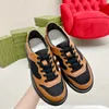 Novos sapatos casuais designers tênis homens mulheres plataforma mocassins bordado listras retro esportes formadores moda luxurys