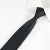 BOEK TIES FASHIEREN Smal casual pijlpunt kleurrijke vaste kleur polyester stropdas voor mannen vrouwen 6 cm eenvoud feest formele groothandel
