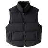 Damesvesten Vest Women Woman Parkas Black Vest Jackets voor vrouwen HKD230812