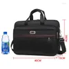 Briefcases Men's Briefcase Weekend Travel Business Document Storage Bag Laptop Protection Handbag Material Organize Pouch Accessories