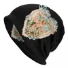 Berets Victorian Angel vintage rose Skullies Bons de bonnet Chapeaux de tricot chaud d'hiver Cool Winge