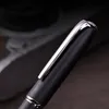 Фонтановые ручки Picasso Pimio Black Metal Pen Ef M Bent Nib 0 38 0 6 1 0 мм красное кольцо Матовое стволо