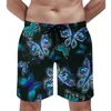 Men's Shorts Butterflies Board Butterfly Print Floral Art Beach Short Pants Men Design Sports Quick Dry Swim Trunks Birthday Present